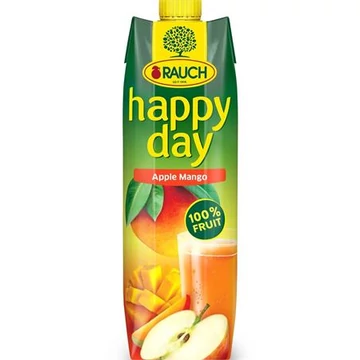 Gyümölcslé, 100%, 1 l, RAUCH "Happy day", alma-mangó
