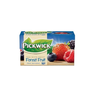 Fekete tea, 20x1,5 g, PICKWICK, erdei gyümölcs Fekete tea, 20x1,5 g, PICKWICK, erdei gyümölcs