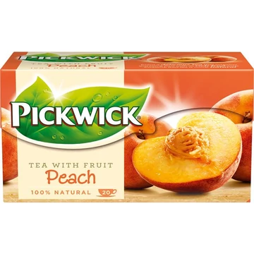 Fekete tea, 20x1,5 g, PICKWICK, őszibarack Fekete tea, 20x1,5 g, PICKWICK, őszibarack