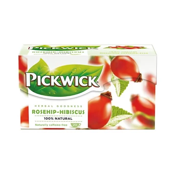 Herba tea, 20x2,5 g, PICKWICK, csipkebogyó hibiszkusszal Herba tea, 20x2,5 g, PICKWICK, csipkebogyó hibiszkusszal