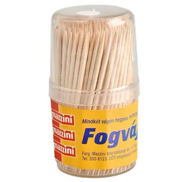 Fogvájó, tégelyes, 220 db, MAZZINI Fogvájó, tégelyes, 220 db, MAZZINI