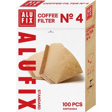 Szűrőpapír, 4 adagos, ALUFIX Szűrőpapír, 4 adagos, ALUFIX