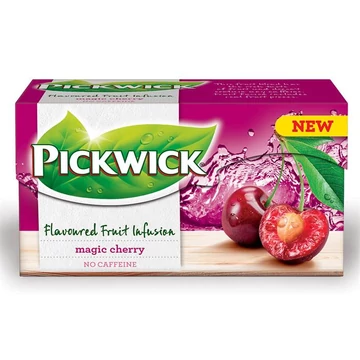 Gyümölcstea, 20x2 g, PICKWICK "Fruit Fusion", mágikus meggy Gyümölcstea, 20x2 g, PICKWICK "Fruit Fusion", mágikus meggy