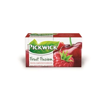 Gyümölcstea, 20x2 g, PICKWICK "Fruit Fusion", meggy-áfonya-málna Gyümölcstea, 20x2 g, PICKWICK "Fruit Fusion", meggy-áfonya-málna