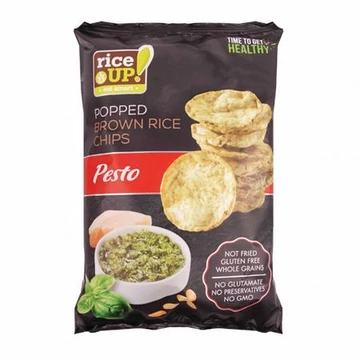 Barnarizs chips, 60 g, RICE UP, pesto Barnarizs chips, 60 g, RICE UP, pesto