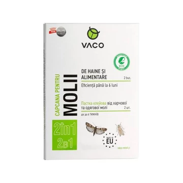 Élelmiszer- és ruhamoly csapda, 2 db, VACO Élelmiszer- és ruhamoly csapda, 2 db, VACO