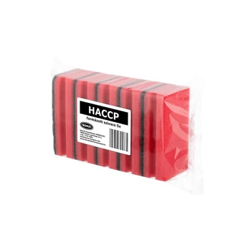 Mosogatószivacs, extra nagy, 5 db, BONUS, piros Mosogatószivacs, extra nagy, 5 db, BONUS, piros