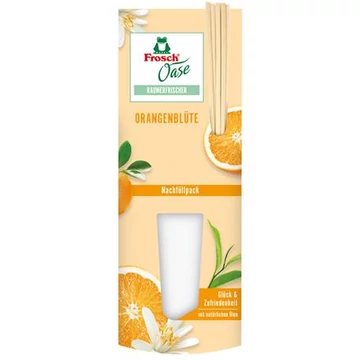 Légfrissítő, 90 ml, utántöltő, FROSCH "Oase", narancs Légfrissítő, 90 ml, utántöltő, FROSCH "Oase", narancs