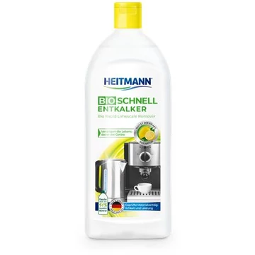 Vízkőoldó folyadék, háztartási gépekhez, 250 ml, HEITMANN "Bio" Vízkőoldó folyadék, háztartási gépekhez, 250 ml, HEITMANN "Bio"