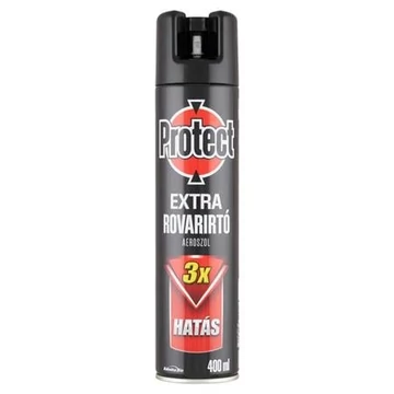 Rovarirtó aeroszol, beltéri, 400 ml, PROTECT "Extra"