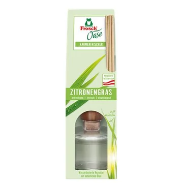 Légfrissítő, 90 ml, FROSCH "Oase", citromfű