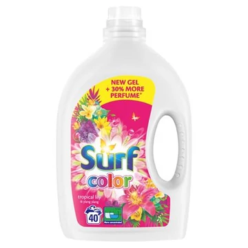 Mosógél, 40 mosáshoz, 2 l, SURF "Tropical" Mosógél, 40 mosáshoz, 2 l, SURF "Tropical"