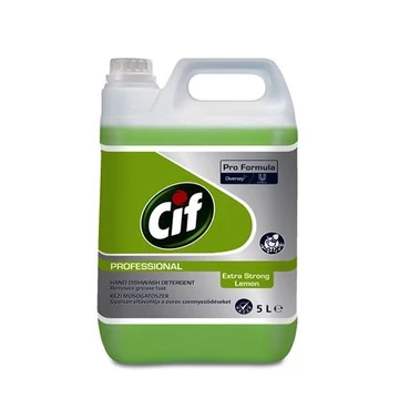 Mosogatószer, 5 l, CIF "Dishwash Extra Strong", citrom Mosogatószer, 5 l, CIF "Dishwash Extra Strong", citrom