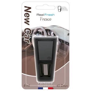 Autóillatosító készülék, 8 ml, "Real Fresh", new car Autóillatosító készülék, 8 ml, "Real Fresh", new car