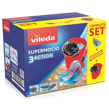Gyorsfelmosó szett, VILEDA "Supermocio" Gyorsfelmosó szett, VILEDA "Supermocio"