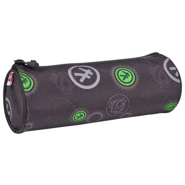 Tolltartó, henger alakú, cipzáras, LEGO "Ninjago Master of Energy", fekete-mintás