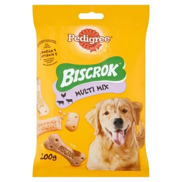 Kutyaeledel, jutalomfalat, 200 g, PEDIGREE "Biscrok" Kutyaeledel, jutalomfalat, 200 g, PEDIGREE "Biscrok"