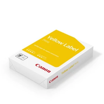 Másolópapír, A4, 80 g, CANON "Yellow Label Print", 500 lap/csomag