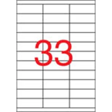 Etikett, univerzális, 70x25,4 mm, APLI, 16500 etikett/csomag