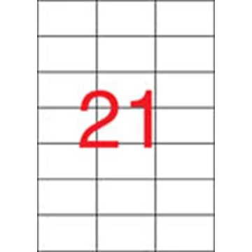 Etikett, univerzális, 70x42,4 mm, APLI, 10500 etikett/csomag Etikett, univerzális, 70x42,4 mm, APLI, 10500 etikett/csomag