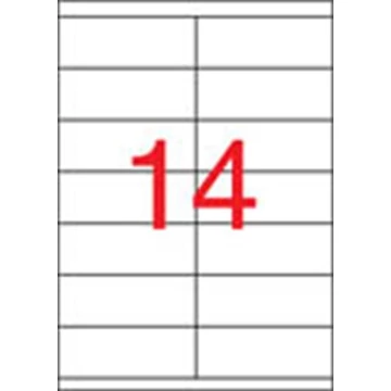 Etikett, univerzális, 105x40 mm, APLI, 7000 etikett/csomag Etikett, univerzális, 105x40 mm, APLI, 7000 etikett/csomag