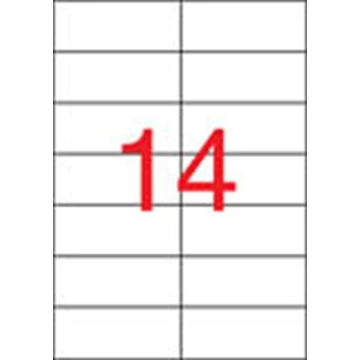 Etikett, univerzális, 105x42,4 mm, APLI, 7000 etikett/csomag Etikett, univerzális, 105x42,4 mm, APLI, 7000 etikett/csomag