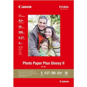 PP-201 Fotópapír, tintasugaras, A3+, 260 g, extra fényes, CANON