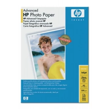 Q8697A Fotópapír, tintasugaras, A3, 250 g, fényes, HP