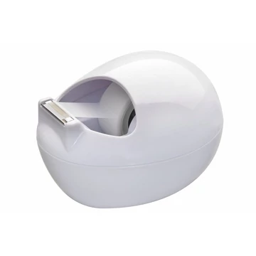 Ragasztószalag-adagoló, asztali, feltöltött, kavics formájú, 3M SCOTCH, fehér Ragasztószalag-adagoló, asztali, feltöltött, kavics formájú, 3M SCOTCH, fehér