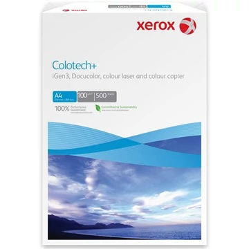 Másolópapír, digitális, A3, 100 g, XEROX "Colotech", 500 lap/csomag