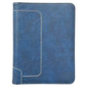 Kalendárium, gyűrűs, betétlapokkal, "L", fényes műbőr, SATURNUS, "227", kék Kalendárium, gyűrűs, betétlapokkal, "L", fényes műbőr, SATURNUS, "227", kék