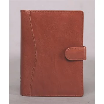 Kalendárium, gyűrűs, betétlapokkal, "S", marhabőr, SATURNUS, "212", barna Kalendárium, gyűrűs, betétlapokkal, "S", marhabőr, SATURNUS, "212", barna