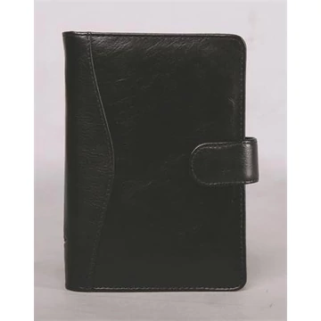 Kalendárium, gyűrűs, betétlapokkal, "S", marhabőr, SATURNUS, "212", fekete Kalendárium, gyűrűs, betétlapokkal, "S", marhabőr, SATURNUS, "212", fekete