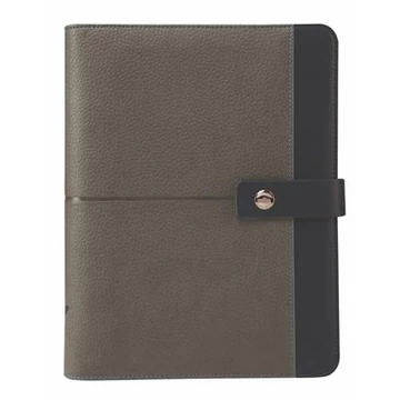 Kalendárium, gyűrűs, betétlapokkal, "S", műbőr, SATURNUS, "426", szürke-kék Kalendárium, gyűrűs, betétlapokkal, "S", műbőr, SATURNUS, "426", szürke-kék