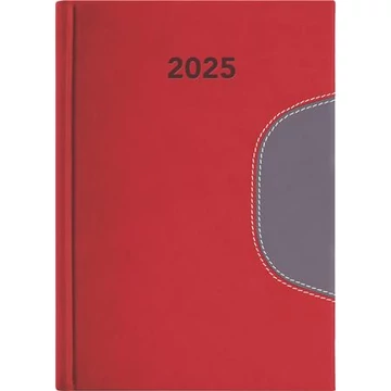 Tárgyalási napló, B5, DAYLINER, "Memphis", piros-szürke