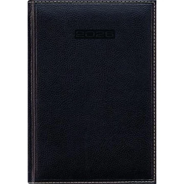Naptár, tervező, B5, heti, DAYLINER, "Sherwood", fekete