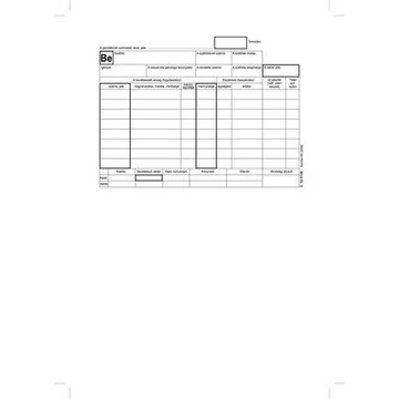 Nyomtatvány, készletbevételezési bizonylat, 25x4, A5, VICTORIA PAPER "B.12-111", 10 tömb/csomag Nyomtatvány, készletbevételezési bizonylat, 25x4, A5, VICTORIA PAPER "B.12-111", 10 tömb/csomag