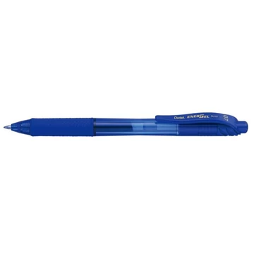 Zseléstoll, 0,35 mm, nyomógombos, PENTEL "EnerGelX BL107", sötétkék Zseléstoll, 0,35 mm, nyomógombos, PENTEL "EnerGelX BL107", sötétkék