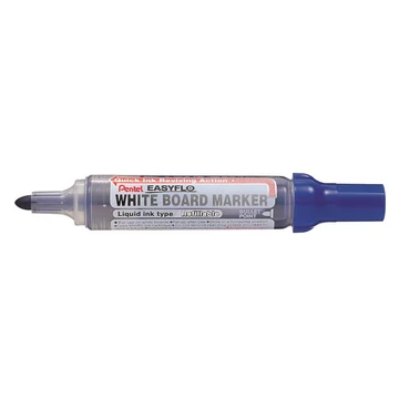 Táblamarker, 6 mm, kúpos hegy, PENTEL "Easyflo", kék