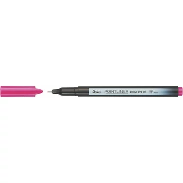 Tűfilc, 0,4 mm, PENTEL "Pointliner", rózsaszín