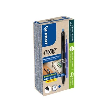 Rollertoll, 0,35 mm, törölhető, nyomógombos, PILOT "Frixion Ball Plus", kék + betét Rollertoll, 0,35 mm, törölhető, nyomógombos, PILOT "Frixion Ball Plus", kék + betét