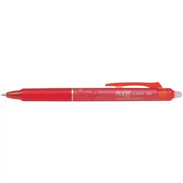 Rollertoll, 0,25 mm, törölhető, nyomógombos, PILOT "Frixion Clicker", piros Rollertoll, 0,25 mm, törölhető, nyomógombos, PILOT "Frixion Clicker", piros