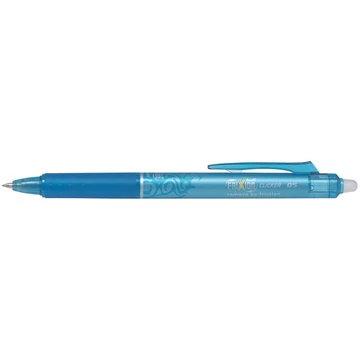 Rollertoll, 0,25 mm, törölhető, nyomógombos, PILOT "Frixion Clicker", világoskék Rollertoll, 0,25 mm, törölhető, nyomógombos, PILOT "Frixion Clicker", világoskék