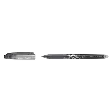 Rollertoll, 0,25 mm, tűhegyű, törölhető, kupakos, PILOT "Frixion Point", fekete Rollertoll, 0,25 mm, tűhegyű, törölhető, kupakos, PILOT "Frixion Point", fekete