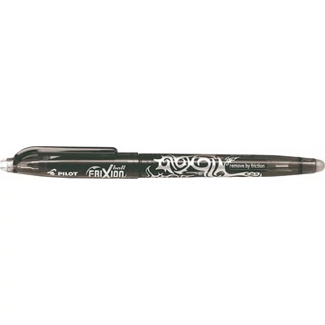 Rollertoll, 0,25 mm, törölhető, kupakos, PILOT "Frixion Ball", fekete Rollertoll, 0,25 mm, törölhető, kupakos, PILOT "Frixion Ball", fekete