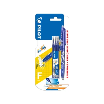 Rollertoll, 0,25 mm, törölhető, kupakos, PILOT "Frixion Ball", kék + betét Rollertoll, 0,25 mm, törölhető, kupakos, PILOT "Frixion Ball", kék + betét