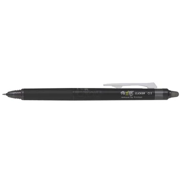 Rollertoll, 0,25 mm, tűhegyű, nyomógombos, törölhető, PILOT "Frixion Point Clicker", fekete Rollertoll, 0,25 mm, tűhegyű, nyomógombos, törölhető, PILOT "Frixion Point Clicker", fekete