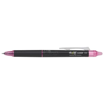 Rollertoll, 0,25 mm, tűhegyű, nyomógombos, törölhető, PILOT "Frixion Point Clicker", rózsaszín Rollertoll, 0,25 mm, tűhegyű, nyomógombos, törölhető, PILOT "Frixion Point Clicker", rózsaszín