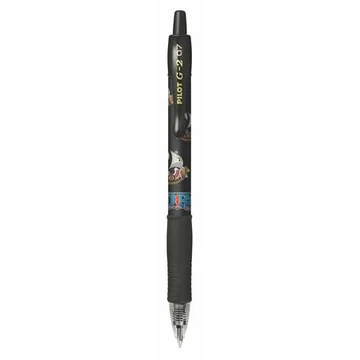 Zseléstoll, 0,32 mm, nyomógombos, PILOT "G-2 One Piece", fekete