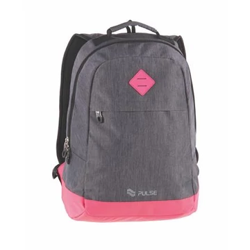 Hátizsák, notebook tartóval, PULSE "Bicolor", szürke-pink Hátizsák, notebook tartóval, PULSE "Bicolor", szürke-pink